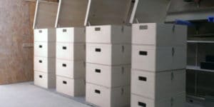 malles en contreplaqué peuplier