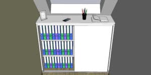 croquis petit placard