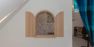 petit volet en chêne