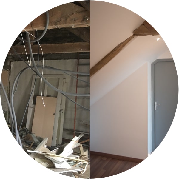 aménagements : isolation-cloisons