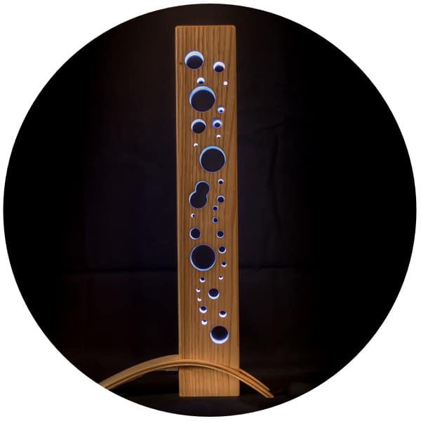 création de luminaires