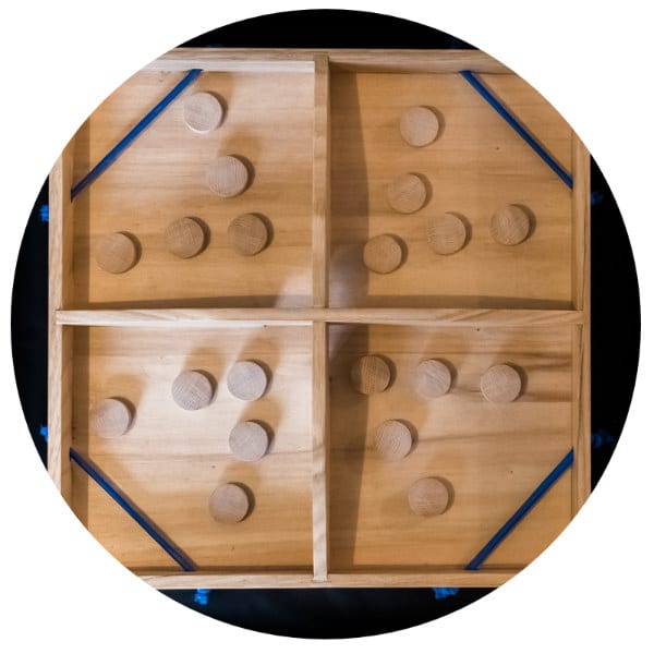 création de jeux en bois