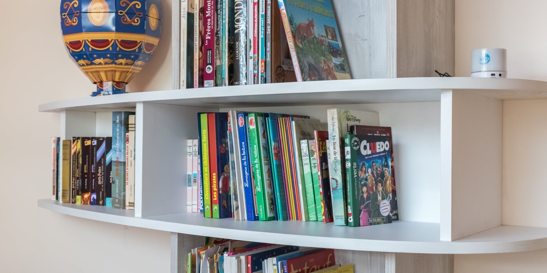 Bibliothèque chambre d&rsquo;enfant