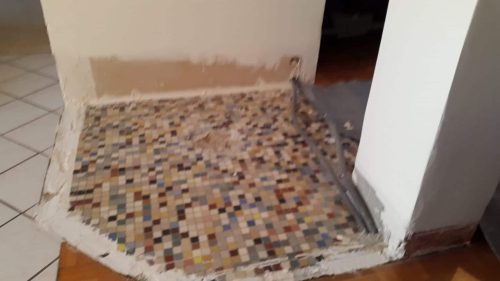 jardinière démontée