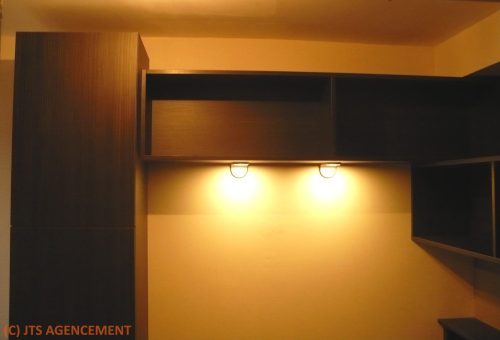 Meuble haut et spots