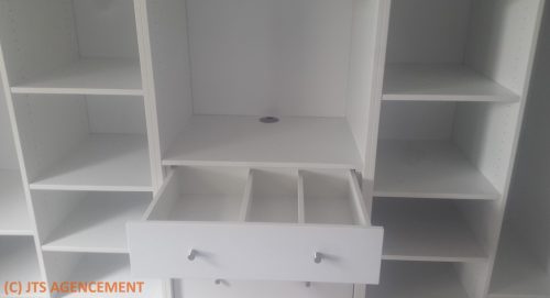 dressing tiroir ouvert