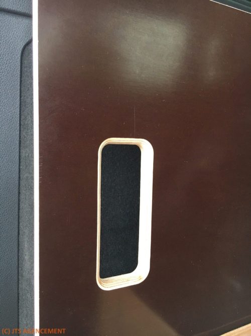 Détail des poignées