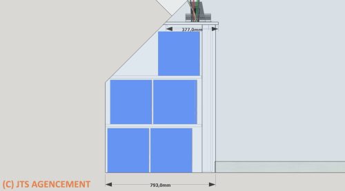 Plan d'un placard