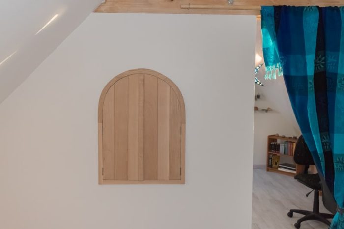 volet décoratif en chêne