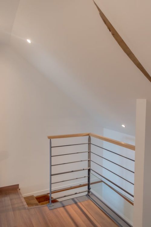 dégagement garde-corps métal