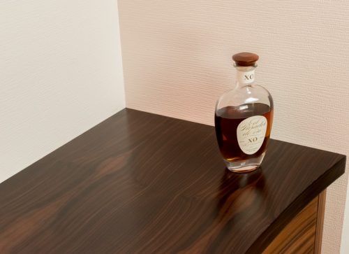 Plateau ébène de Macassar meuble