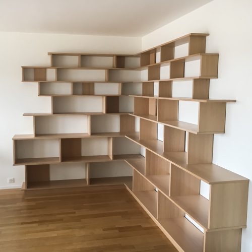 bibliothèque sur-mesure