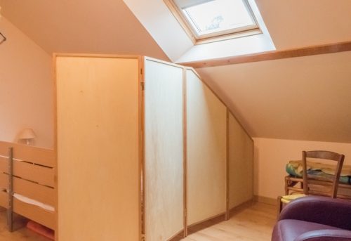 PARAVENT paravent en châtaignier et contreplaqué peuplier