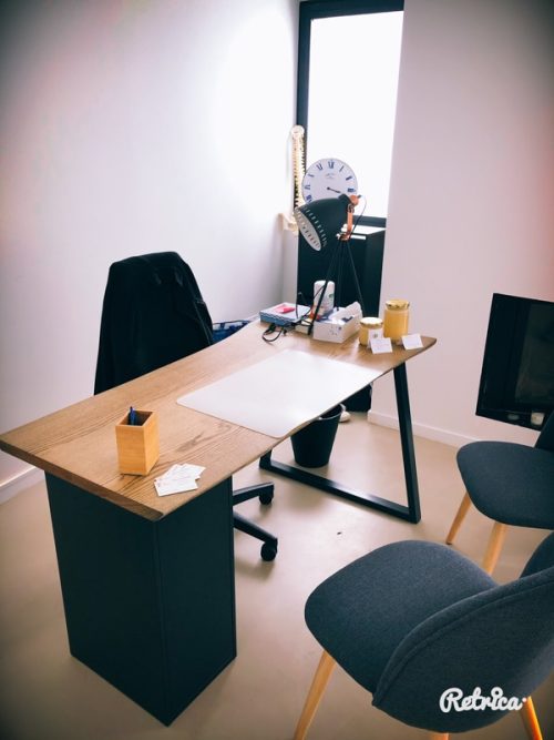 BUREAU BOIS ET METAL bureau bois et métal