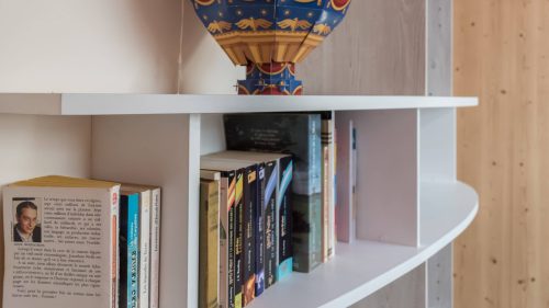 Bibliothèque chambre d'ado