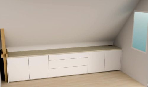 agencement chambre : avant projet